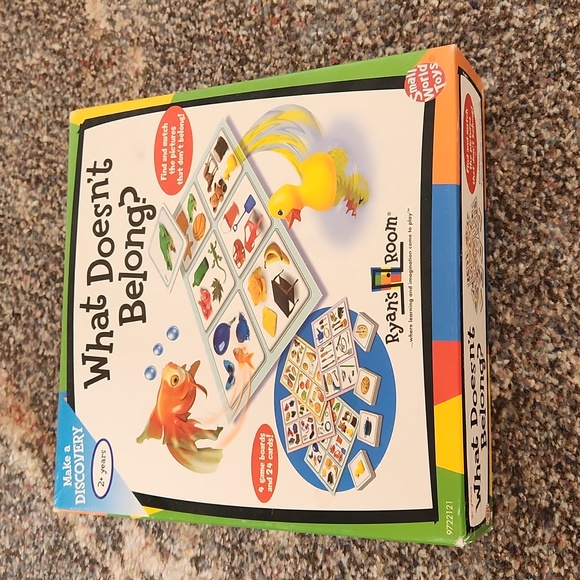 Small World Toys Other - What Doesn't Belong? Children Board Game 2+ years